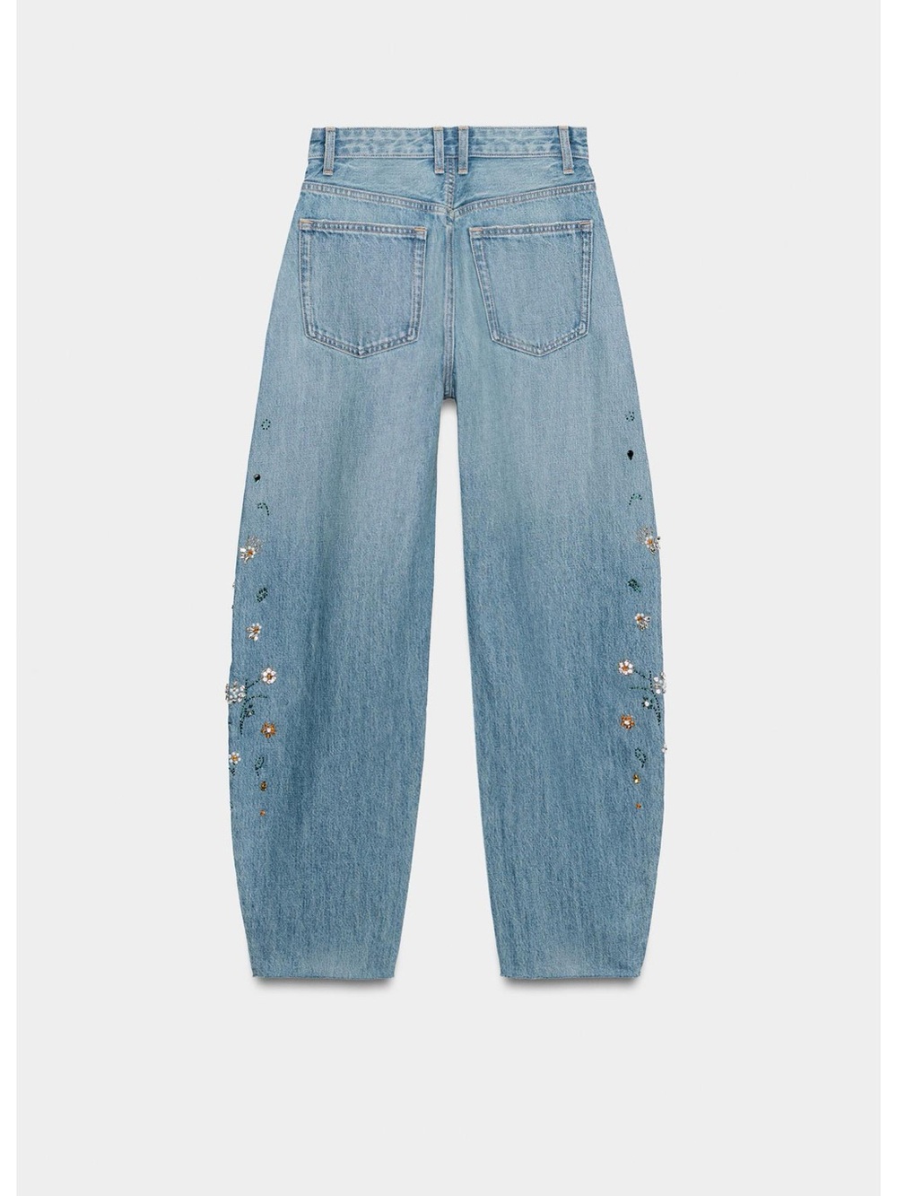 TRF HIGH RISE EMBROIDERED
BARREL JEANS
29 (US 8)
REF. 0695/013/400 - Picture 3 of 5